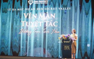 Bà Nguyễn Ngọc Thúy Linh - Tổng giám đốc Sun Property chia sẻ về Sun Secret Valley.