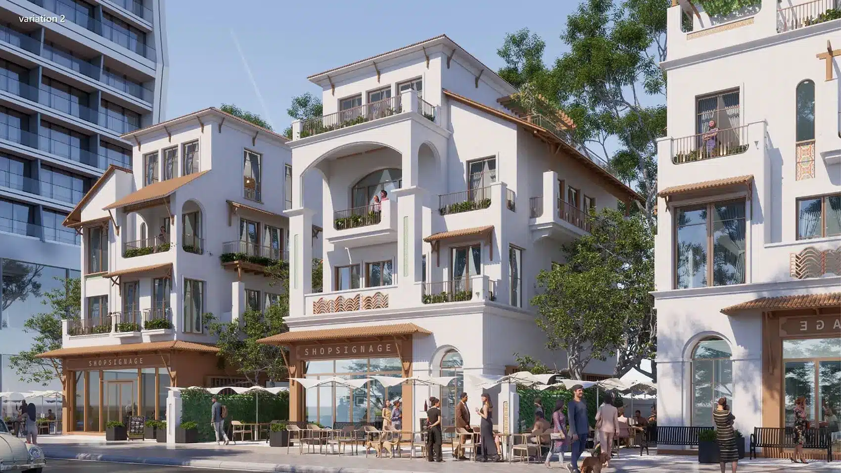 Khu biệt thự Blanca City – Không gian sống sang trọng kết hợp giữa nét cổ điển châu Âu và phong cách hiện đại.