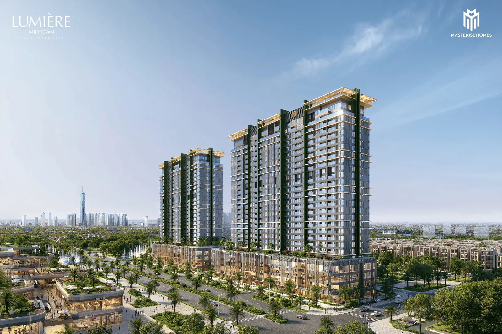 LUMIÈRE Midtown: Không gian sống đẳng cấp giữa lòng The Global City, TP. Thủ Đức.