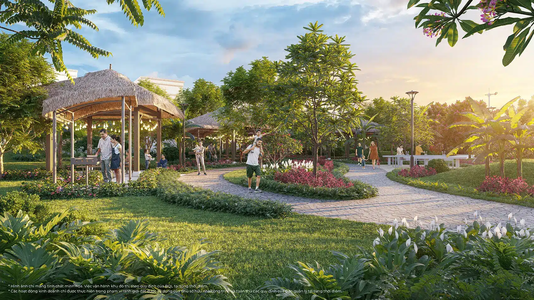 Không gian xanh mát và tiện ích đẳng cấp tại Vinhomes Green City, nơi lý tưởng để an cư và lập nghiệp.